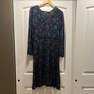 Boden Evelyn Paisley Dress